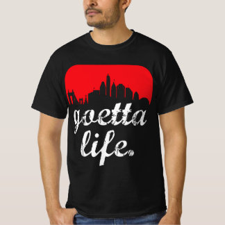 Goetta Life Cincinnati Skyline おもしろい Cincinnati Fo Tシャツ
