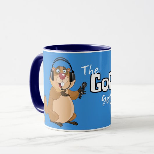 Gofers Get a Grip Mug マグカップ (正面左)