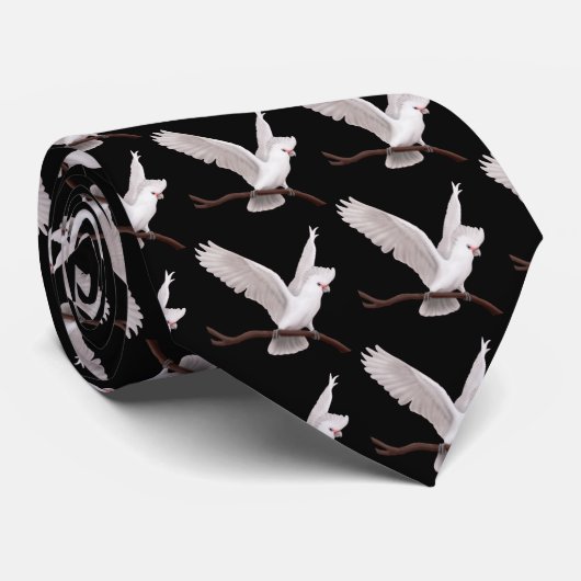 Goffinのオウムのタイ ネクタイ (ロール)