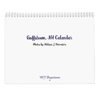 Goffstown NH Calendar カレンダー