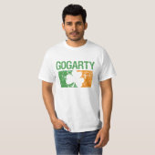 Gogartyの姓のクローバー Tシャツ (正面フル)