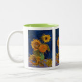 Gogh , 5 Sunflowers ツートーンマグカップ (左)