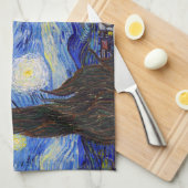 Gogh , “Starry Night” キッチンタオル (四つ折り)