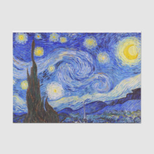 Gogh , “Starry Night” 薄葉紙