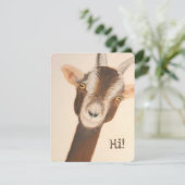 Gogitことわざ"hi"ノートカード サンキューカード (スタンド正面)