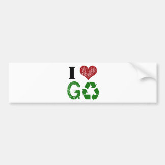GOGREEN バンパーステッカー