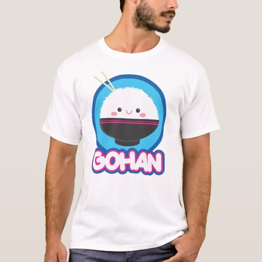 Gohanのワイシャツ Tシャツ (正面)