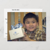 GOHF Gala日付を保存 案内ポストカード (正面/裏面)