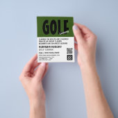 GoIfモダン Lessonはっきりした's Flyer(GoIfレッスンのチ広告ラシ) チラシ (手)