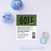 GoIfモダン Lessonはっきりした's Flyer(GoIfレッスンのチ広告ラシ) チラシ (シングル)