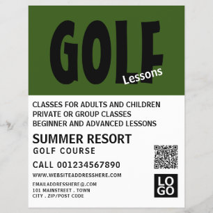 GoIfモダン Lessonはっきりした's Flyer(GoIfレッスンのチ広告ラシ) チラシ