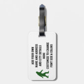 Goinのsquatchin ラゲッジタグ (裏面縦)