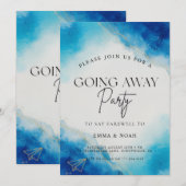 Going Away Party Invitation Printable Template 招待状 (正面/裏面)