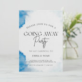 Going Away Party Invitation Printable Template 招待状 (スタンド正面)