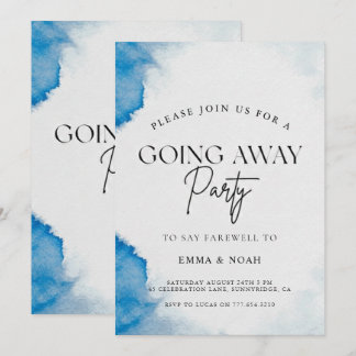 Going Away Party Invitation Printable Template 招待状