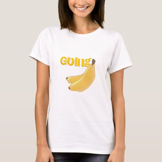 Going Bananasシャツ Tシャツ (正面)