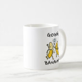 Going Bananas Dancing Bananas Classic Mug コーヒーマグカップ (正面右)