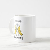 Going Bananas Dancing Bananas Classic Mug コーヒーマグカップ (正面左)