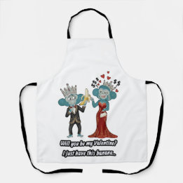 going banana's for you valentine collection エプロン