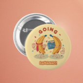 Going Bananas Fun Button 缶バッジ