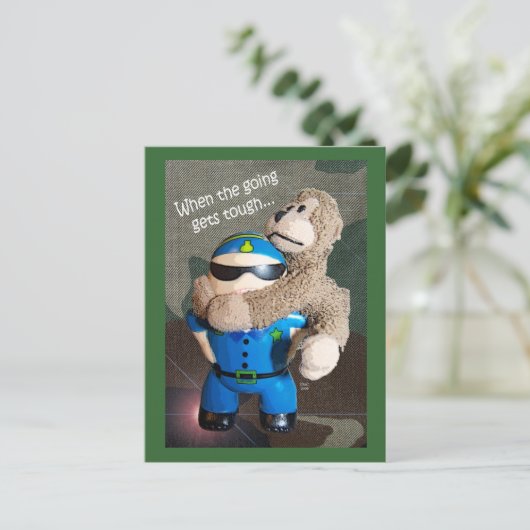 Going Gets Tackはがき ポストカード (スタンド正面)