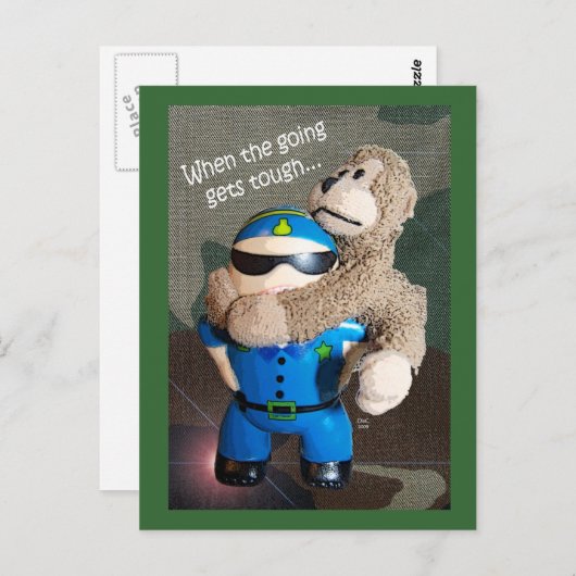 Going Gets Tackはがき ポストカード (正面/裏面)