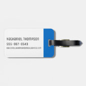 Going Hero – オムニキックスXLR8 ラゲッジタグ (裏面横)