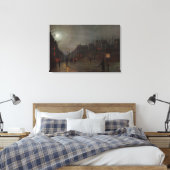 Going Home at Dusk, 1882 キャンバスプリント (インサイチュ (寝室))