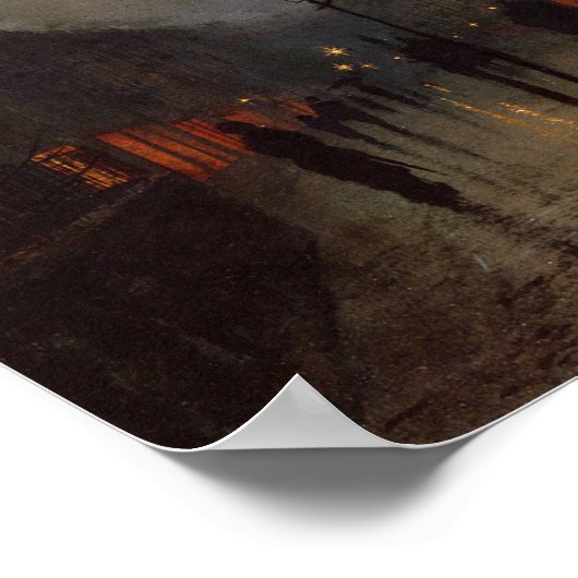 Going Home at Dusk, 1882 ポスター (角)