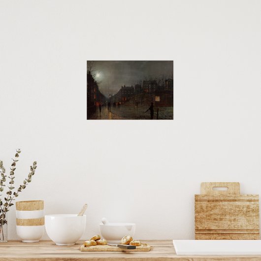 Going Home at Dusk, 1882 ポスター (キッチン)