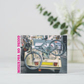 Going On Vacationポストカード ポストカード (スタンド正面)