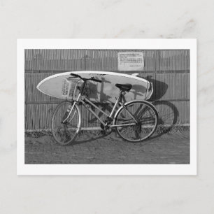 'Going Surfing' - Sagami Bay, Japan Postcard ポストカード