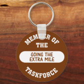 Going the Extra Mileタスクフォースのメンバー キーホルダー (正面)