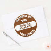 Going the Extra Mileタスクフォースのメンバー ラウンドシール (封筒)