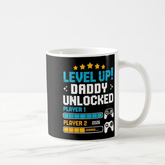 Going to be a daddy 2026 promoted leveled up to コーヒーマグカップ (右)