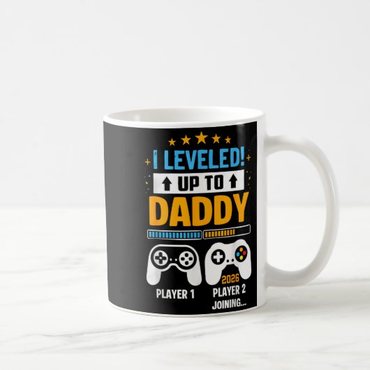 Going to be a daddy 2026 promoted leveled up to コーヒーマグカップ (右)