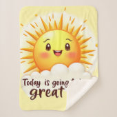 Going to be a Great Day シェルパブランケット (正面)