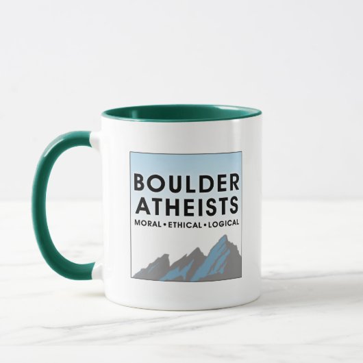 Going To Hell In Every Religion Mug マグカップ (左)