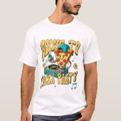 Going to pizza party tシャツ (正面)