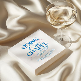 Going to the Chapel Bachelorette Weekend スタンダードカクテルナプキン
