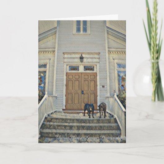 Going to the Chapel Full Sized Greeting Card カード (正面)