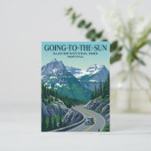 Going-to-the-Sun Road USA ポストカード (スタンド正面)