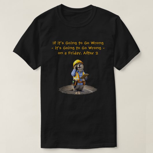 "Going Wrong" (1) Tシャツ (デザイン正面)