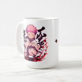 Gojo Satoru Limited Edition Mug - Jujutsu Kaisen A コーヒーマグカップ (正面左)