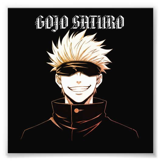 Gojo Saturo  フォトプリント (正面)