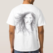 Goju Ryuの空手の美しいはTシャツをします Tシャツ (裏面)