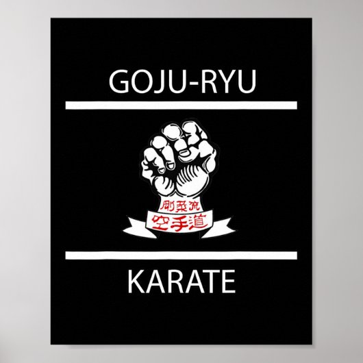 Goju-ryu Karate  ポスター (正面)