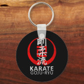 Goju Ryu Karate Symbol Kanji Japan Martial Art Vin キーホルダー (正面)