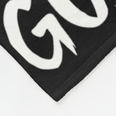 Goju Ryu Karate Uniform Goju Ryu Uniform Calligrap フリースブランケット (角)