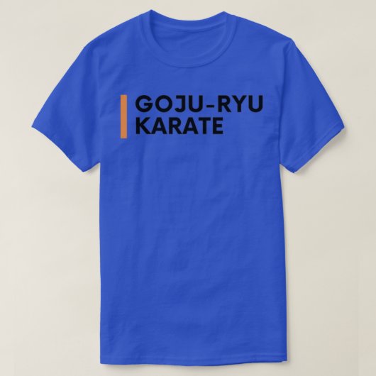 GoJuRyuオレンジ Tシャツ (デザイン正面)